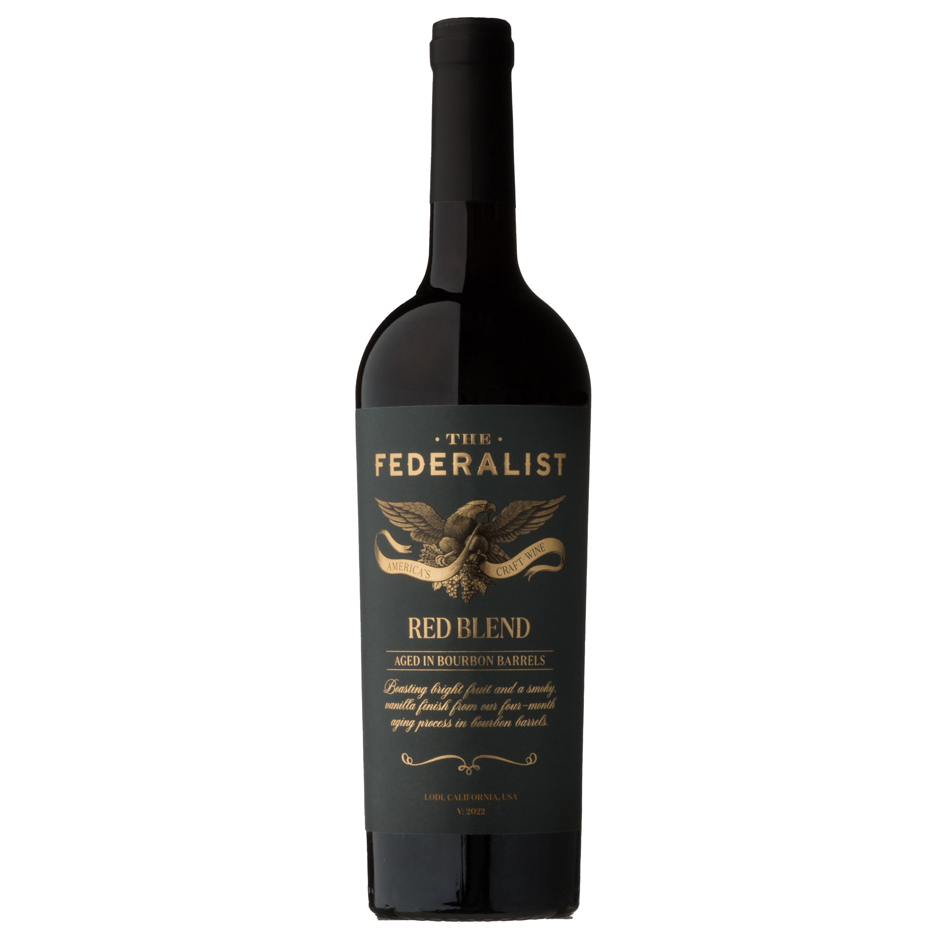 The Federalist Bourbon Barrel Aged Red Blend 2022